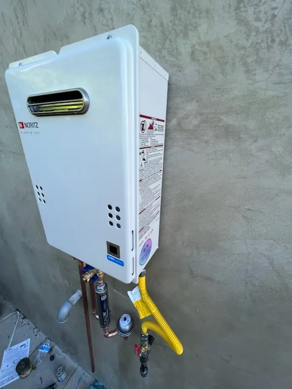 Tankless water heater installation for Harrisonville homes